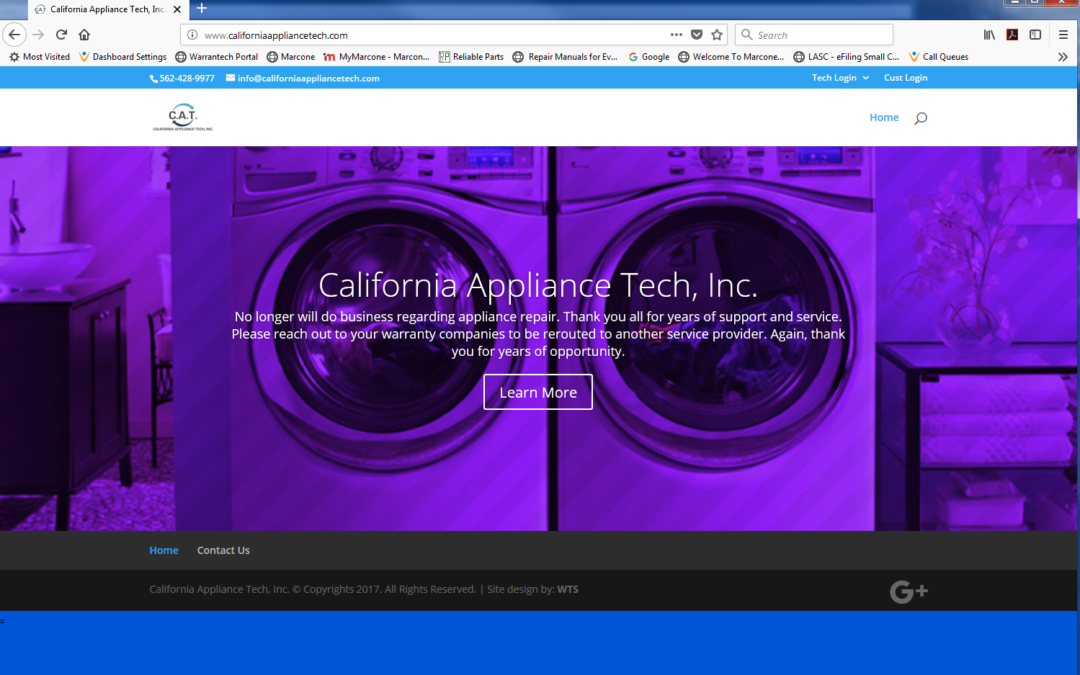California Appliance Tech