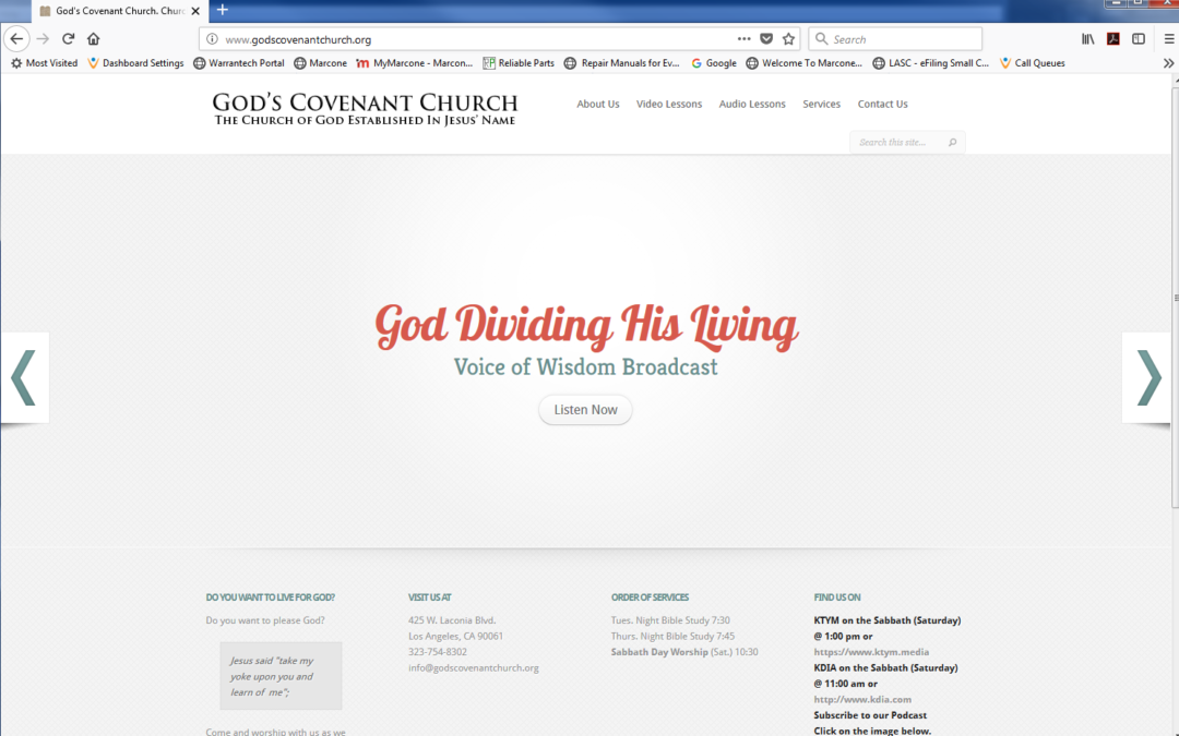 God’s Covenant Church