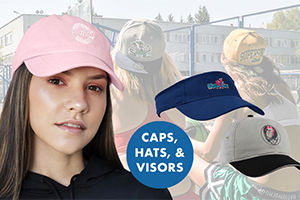 Caps, Hats & Visors